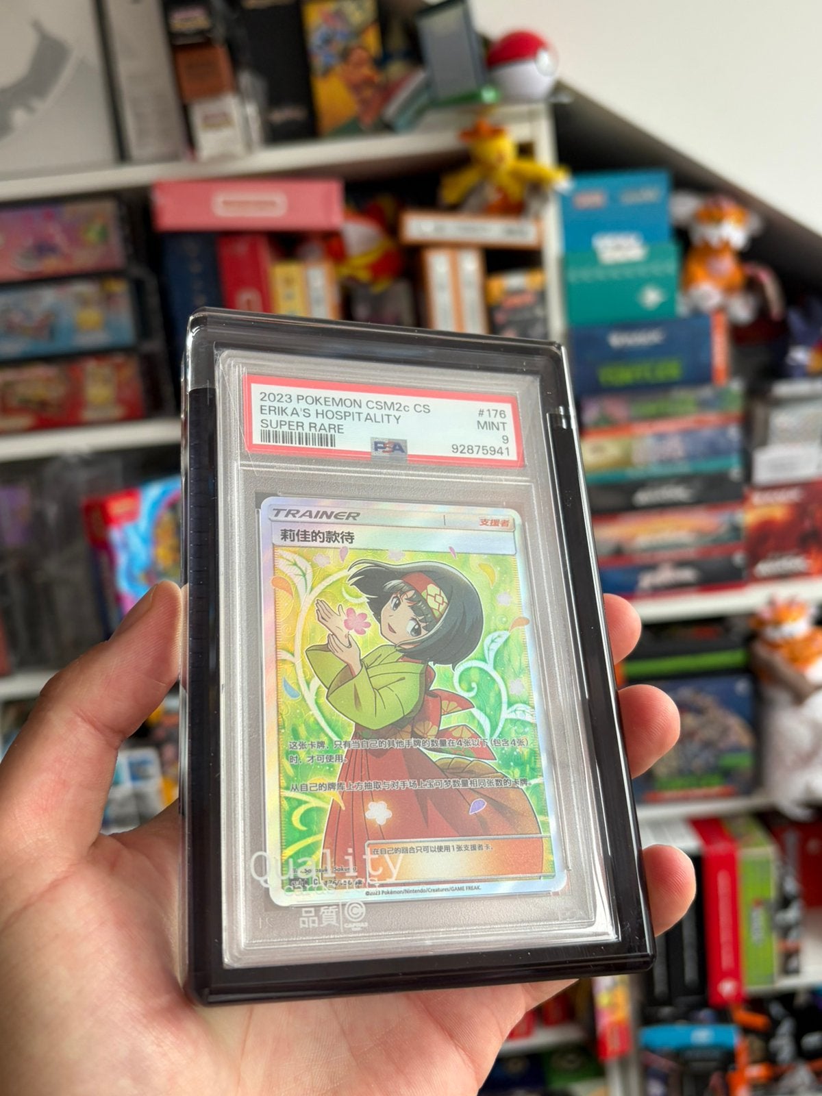 Acrylic acryl PSA Graded Slab Magnetic Display Case black, Ophalen of Verzenden, Zo goed als nieuw
