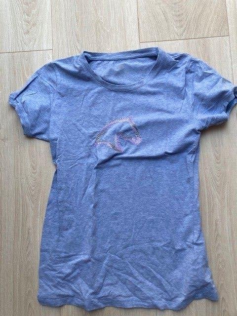Lichtblauw T-shirt ELT, Blauw, Ophalen of Verzenden, Zo goed als nieuw, Korte mouw