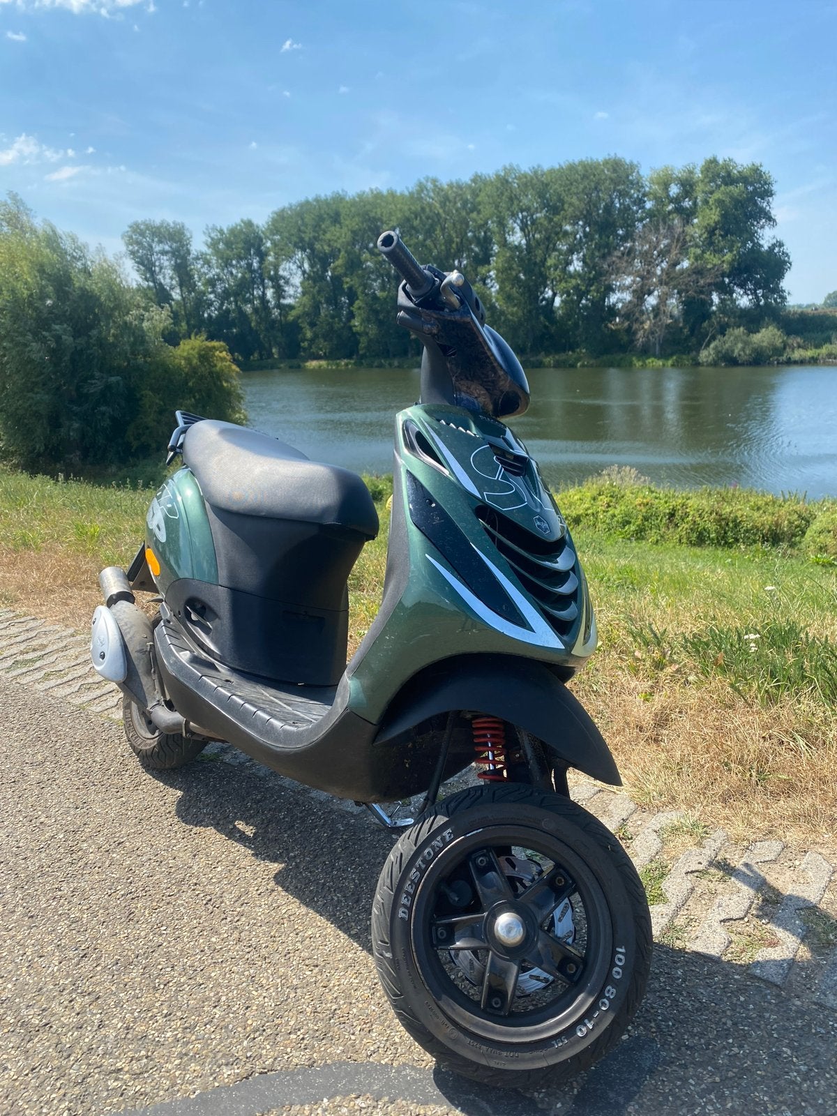Piaggio Zip 70cc SP 2T met SP vork - 8000km, Fietsen en Brommers, Ophalen of Verzenden, Gebruikt, Tweetakt, Zip