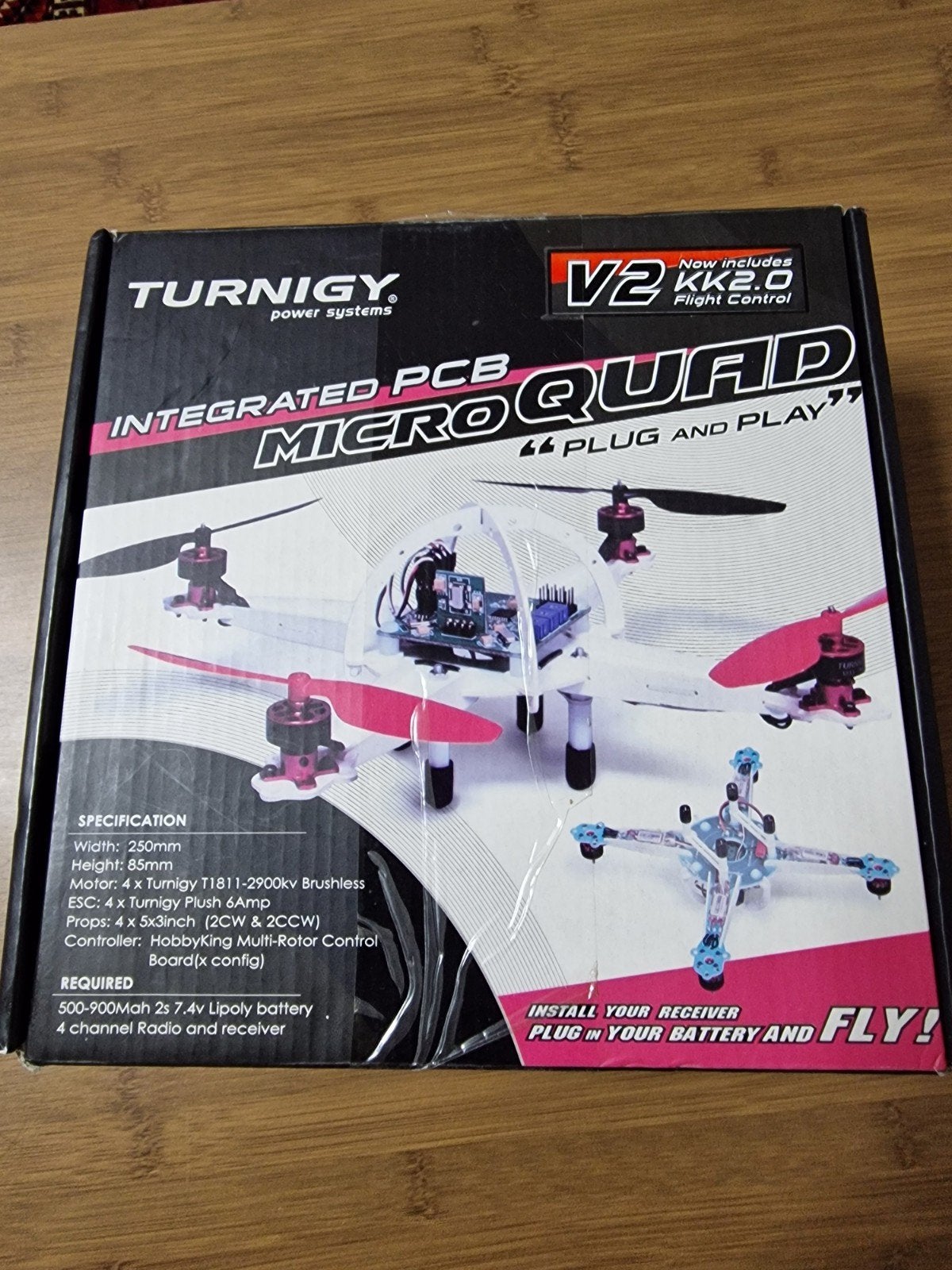 Turnigy micro quad drone, Ophalen of Verzenden, Nieuw
