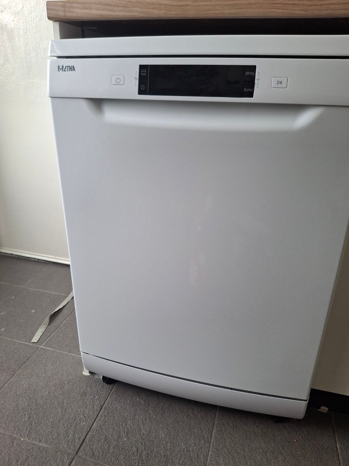 Etna vaatwasser vwv242cwit - 1,5 jaar oud, 60 cm of meer, Eco programma, Ophalen of Verzenden, Zo goed als nieuw