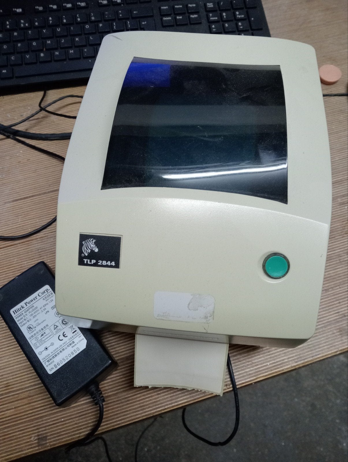 Zebra TLP 2844 Labelprinter - Gebruikt, Zwart-en-wit printen, Gebruikt, Printer, Ophalen of Verzenden