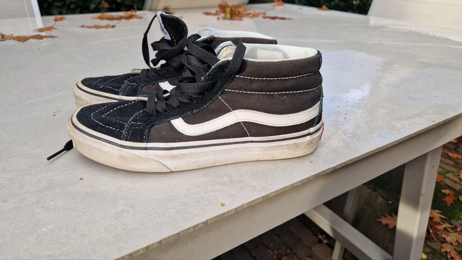 Vans Sk8-Hi sneakers - Zwart - Maat 36, Zwart, Ophalen of Verzenden, Sneakers of Gympen, Gedragen