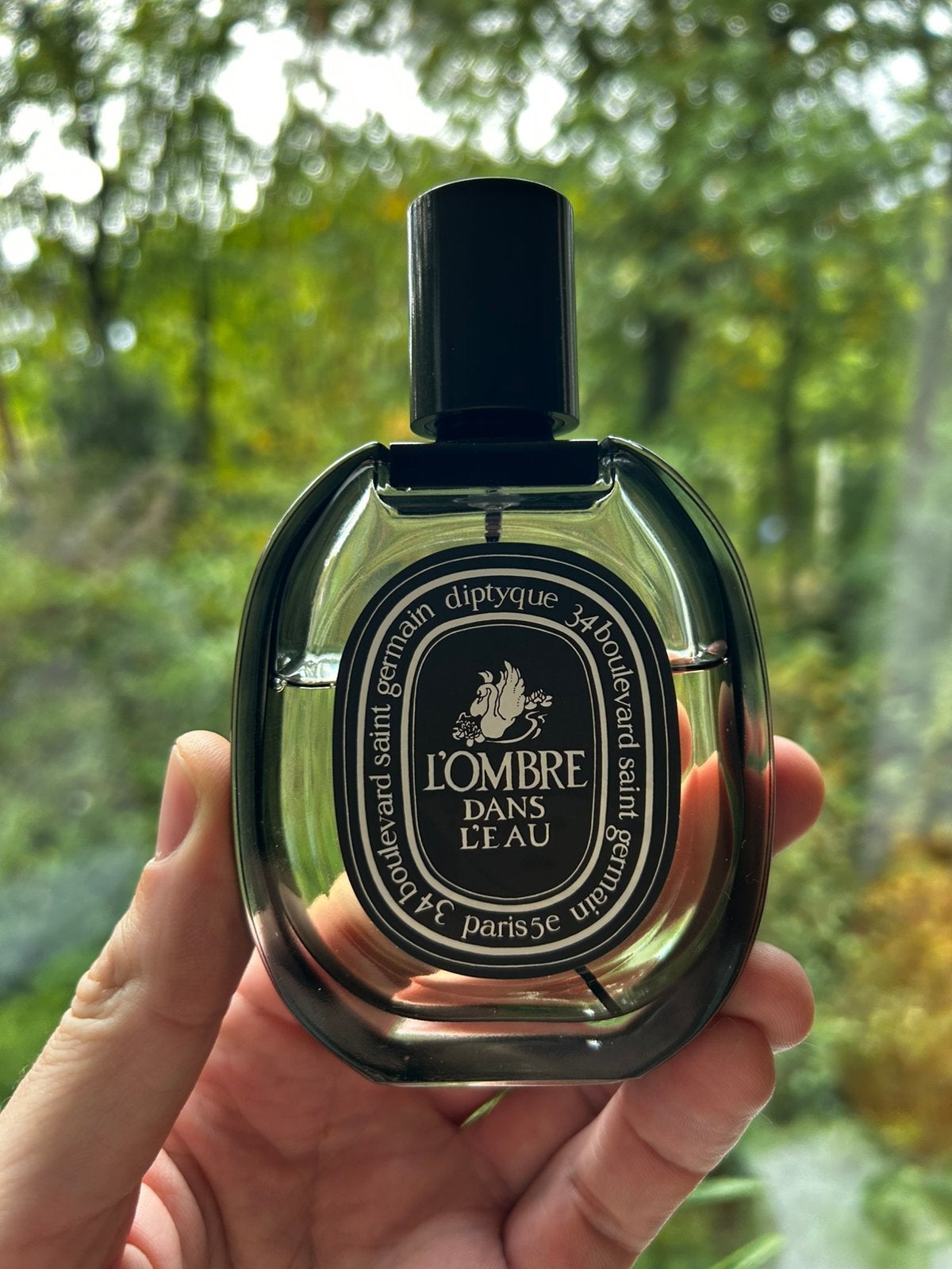 Diptyque L’Ombre Dans L’Eau EDP 60/70ml, Ophalen of Verzenden, Zo goed als nieuw