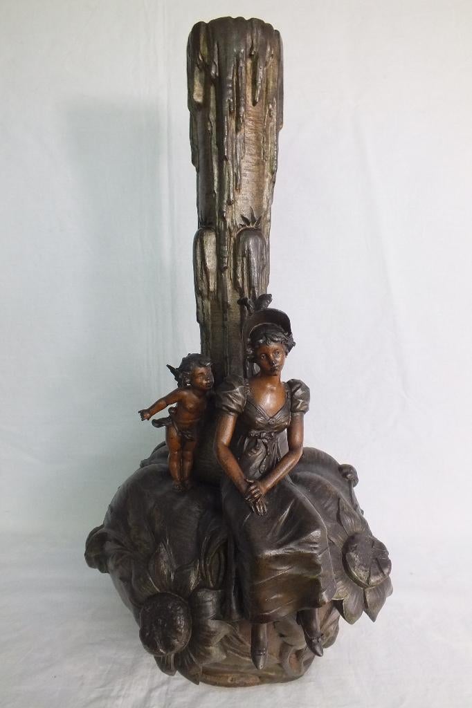 vaas, Antiek en Kunst, Ophalen, Brons