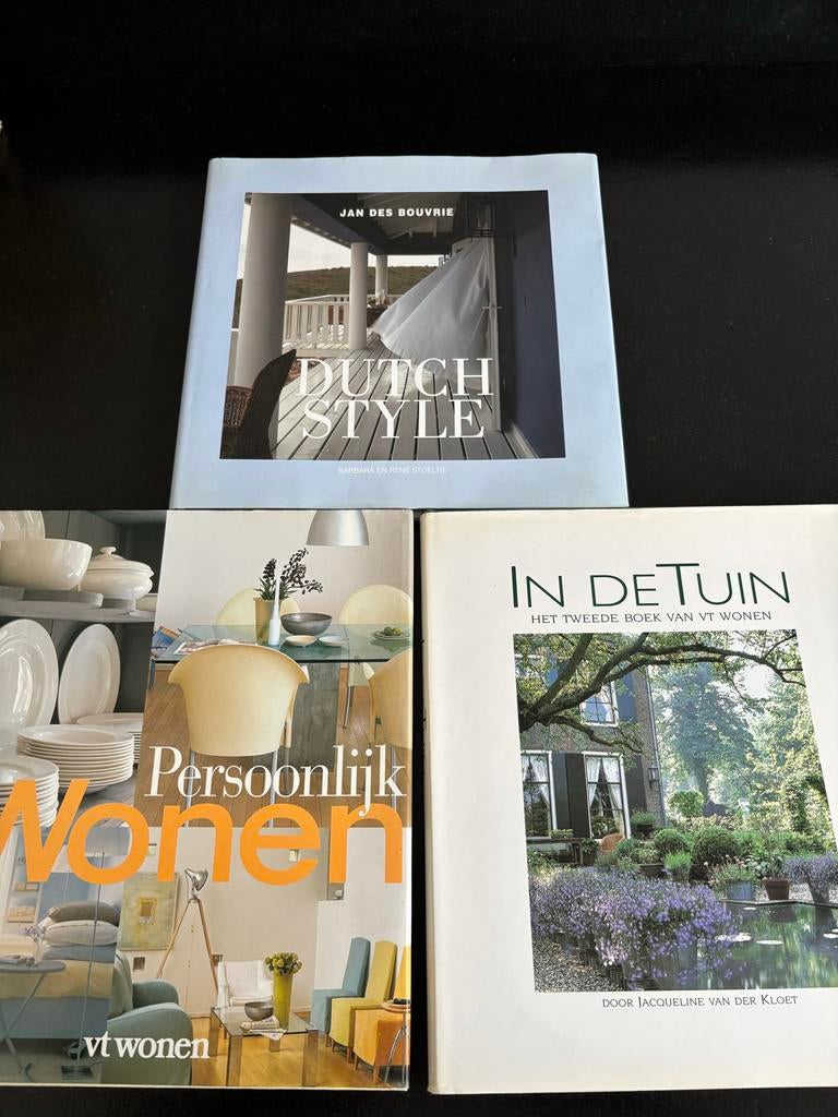 Woon/tuin boeken: VT Wonen en Jan des Bouvrie, Ophalen of Verzenden, Gelezen, Interieur en Design