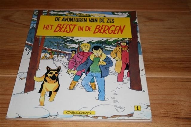 Te koop : 2x de avonturen van de zes, Eén stripboek, Ophalen of Verzenden, Gelezen