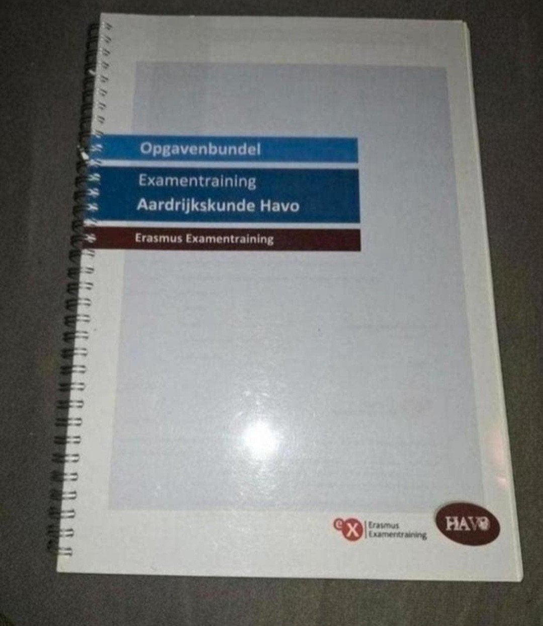 Opgavenbundel Examentraining Aardrijkskunde HAVO, HAVO, Ophalen of Verzenden, Erasmus Examentraining, Aardrijkskunde