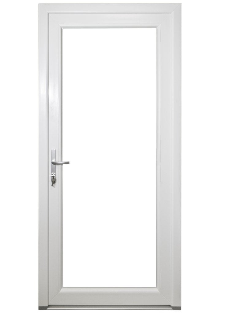 Kunststof Deur Volglas B80/120-h190/240cm Keuze, Niet ingevuld, Kunststof, Niet ingevuld, Nieuw