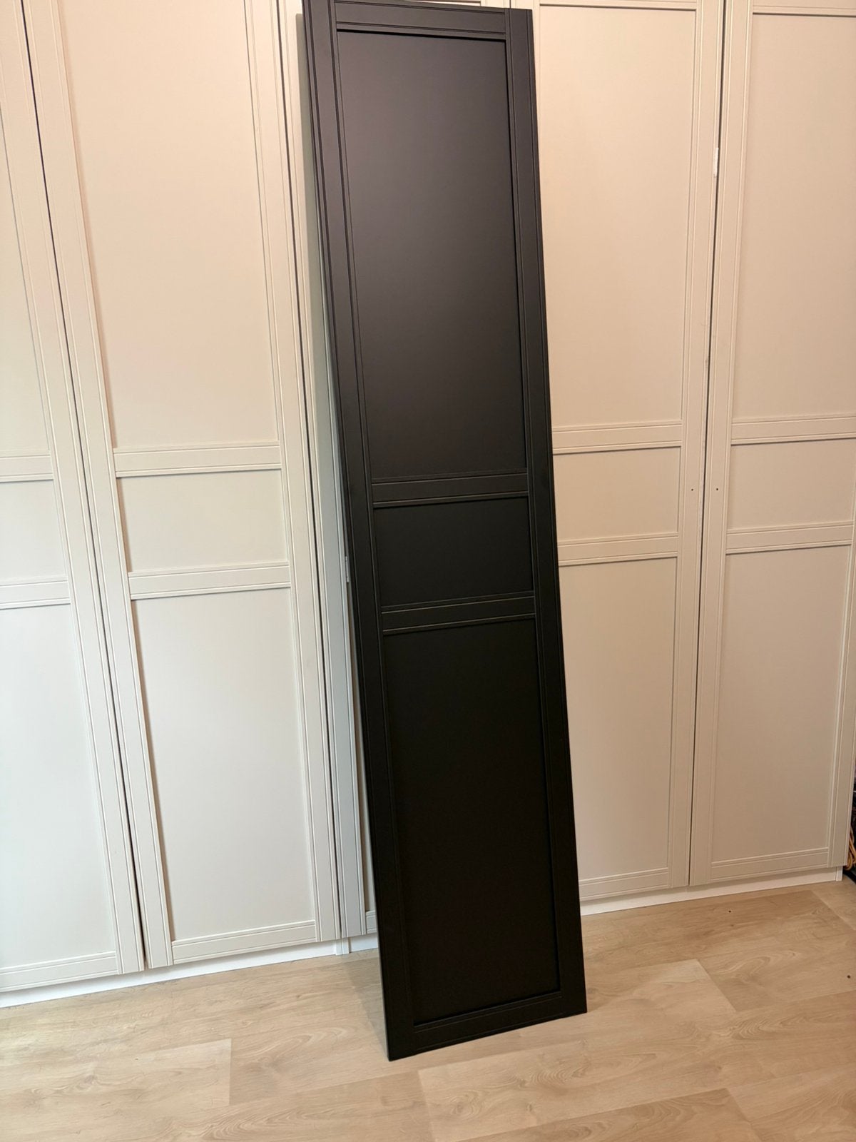 Ikea paxkastdeur FLISBERGET  zwart, Ophalen, 200 cm of meer, 50 tot 100 cm, Zo goed als nieuw