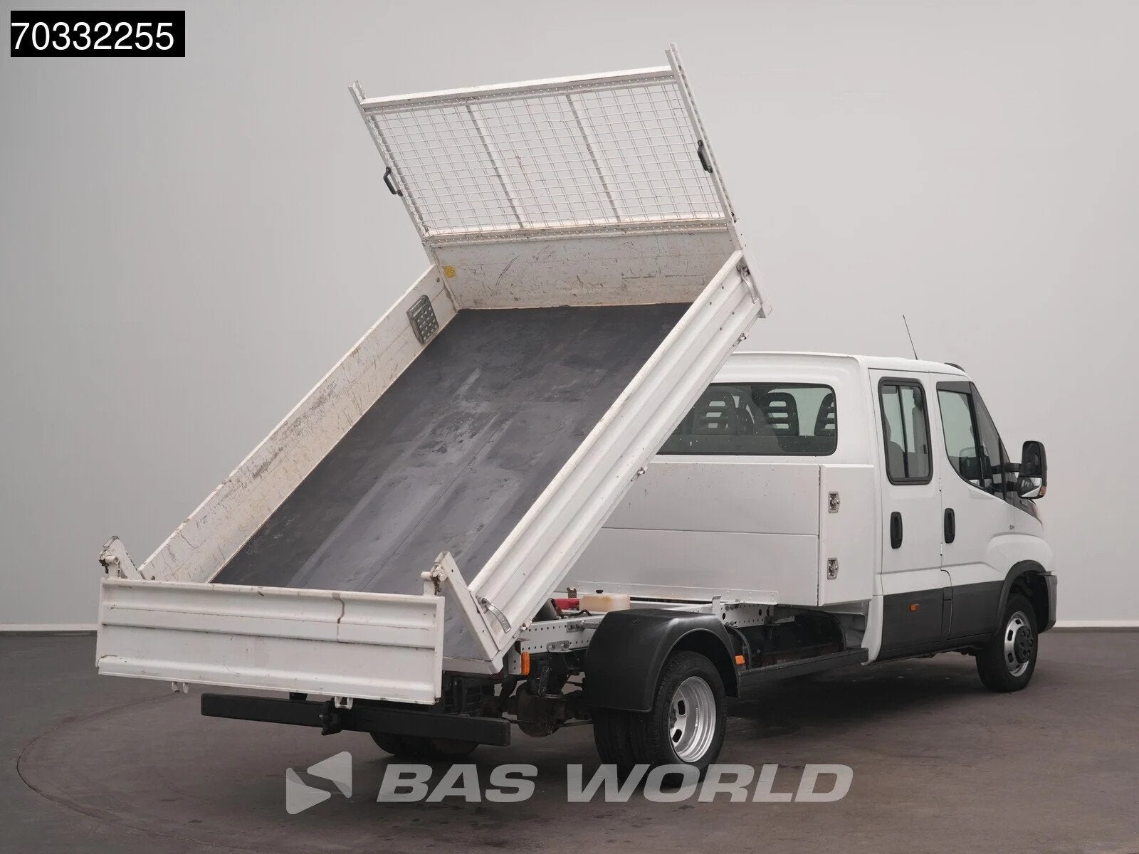 Iveco Daily 35C16 3.0 160PK Kipper Dubbele Cabine 3,5t Trekh, Stof, Gebruikt, Euro 6, 4 cilinders