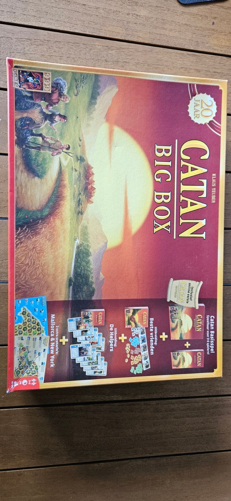 Catan Big Box - Uitgebreide editie van het populaire spel, Vijf spelers of meer, Ophalen of Verzenden, Zo goed als nieuw, 999 Games