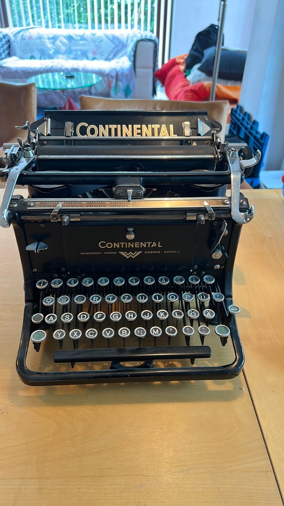CONTINENTAL typemachine - werkend, Ophalen, Gebruikt