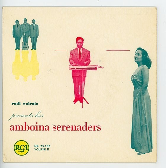 Rudy Wairata presents his Amboina Serenaders vol. II - 1956, Verzenden, 7 inch, EP, Fotohoes