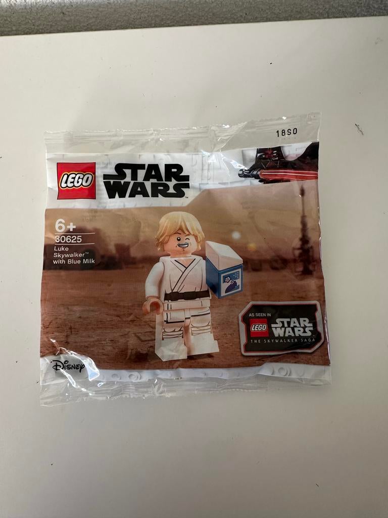 Lego Star Wars Luke Skywalker met Blauwe Melk Polybag 30625, Ophalen of Verzenden, Nieuw, Complete set, Lego