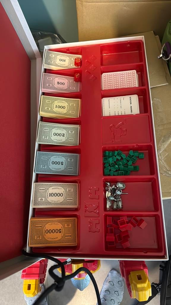 Monopoly originele uitvoering, Hobby en Vrije tijd, Gezelschapsspellen | Bordspellen, Ophalen of Verzenden, Zo goed als nieuw