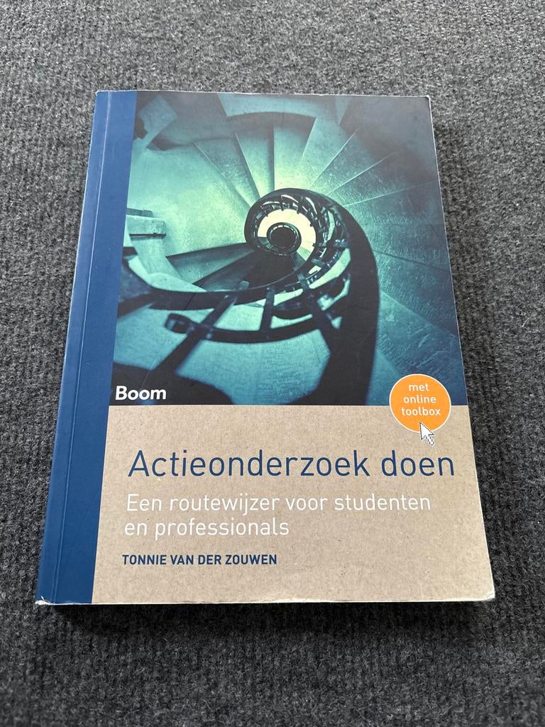 Actieonderzoek doen - Een routeplanner voor studenten, Boeken, Studieboeken en Cursussen, Ophalen of Verzenden, Gamma, Zo goed als nieuw
