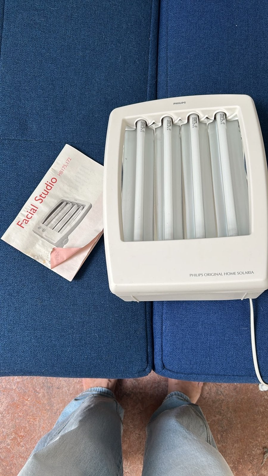 Philips Facial Studio HB175/172 Gezichtsbruiner, Witgoed en Apparatuur, Ophalen, Gebruikt, Gezichtsbruiner, Minder dan 10 lampen