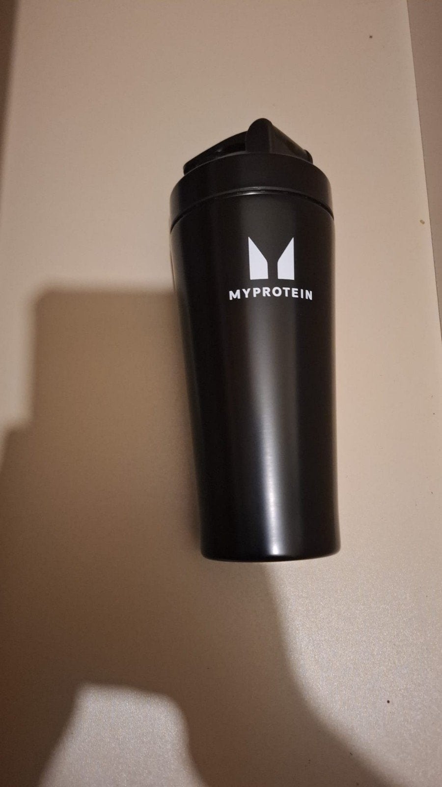 Myprotein shaker van gerecycled metaal, Verzenden, Zo goed als nieuw