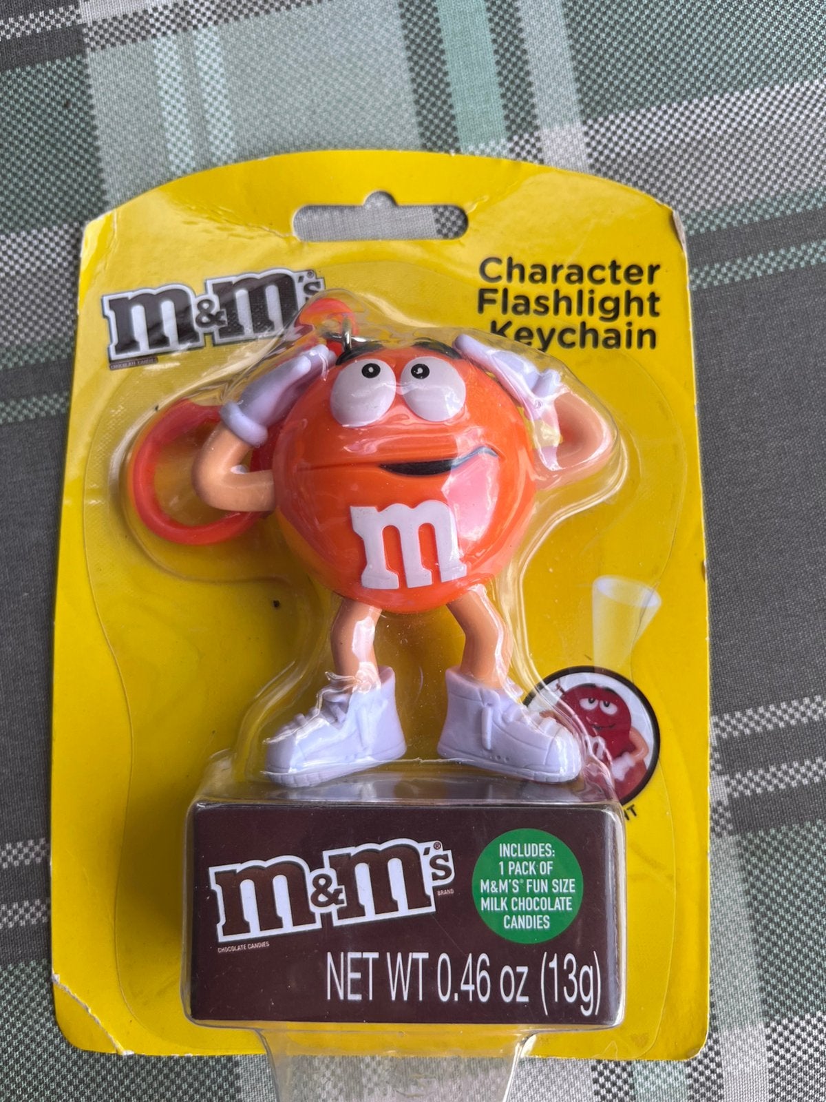 M&M sleutelhanger en lampje in 1, Ophalen of Verzenden, Nieuw, Gebruiksvoorwerp