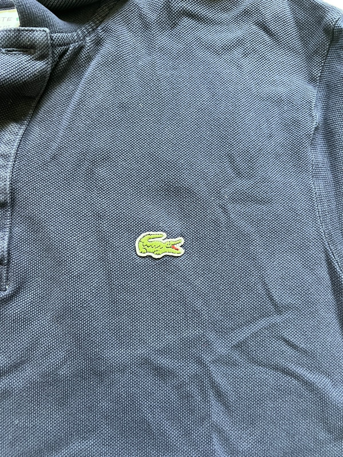 Lacoste polo donkerblauw maat L, Kleding | Heren, Ophalen of Verzenden, Zo goed als nieuw, Maat 52/54 (L), Blauw