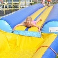 Buikschuifbaan huren 15m met plonsbad | Stardrift Vianen, Ophalen, Zo goed als nieuw, Oranje of Koningsdag