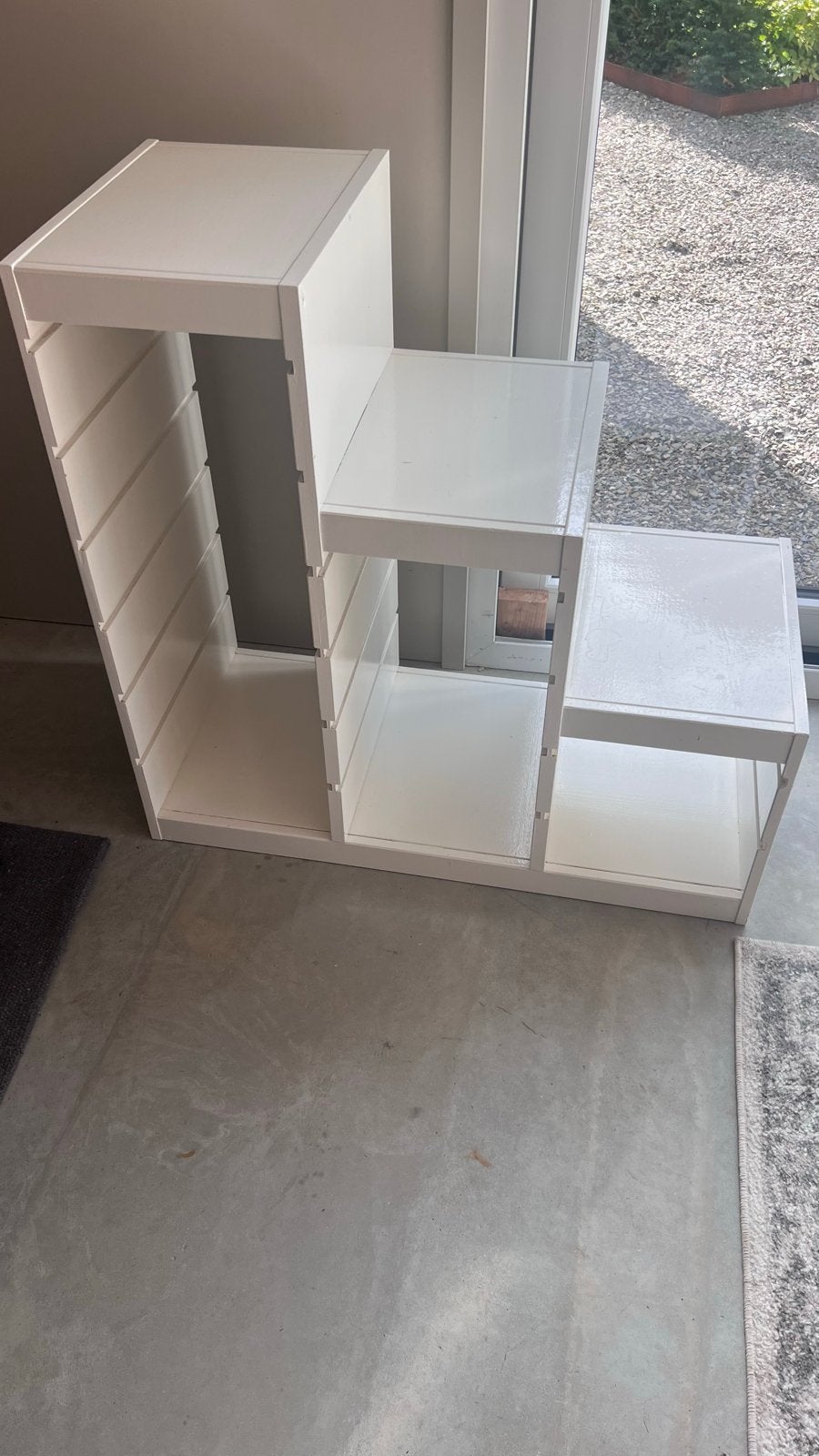 GRATIS! Witte houten opbergmeubel ikea, Ophalen, Gebruikt