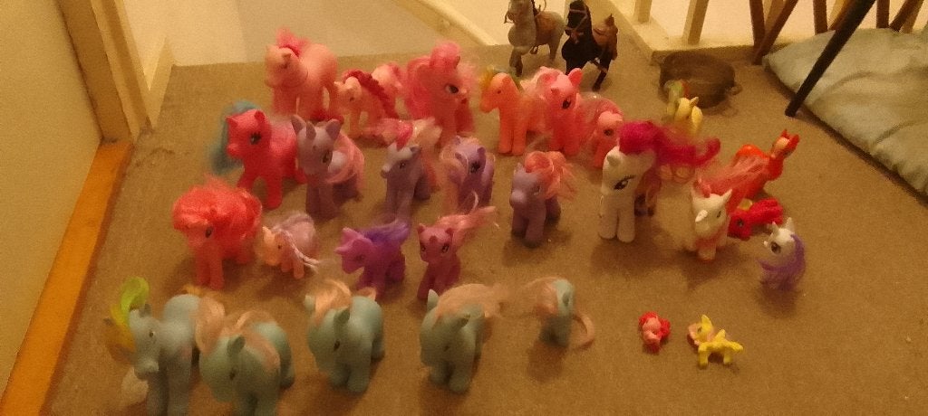 my little pony en paarden, Ophalen of Verzenden, Zo goed als nieuw