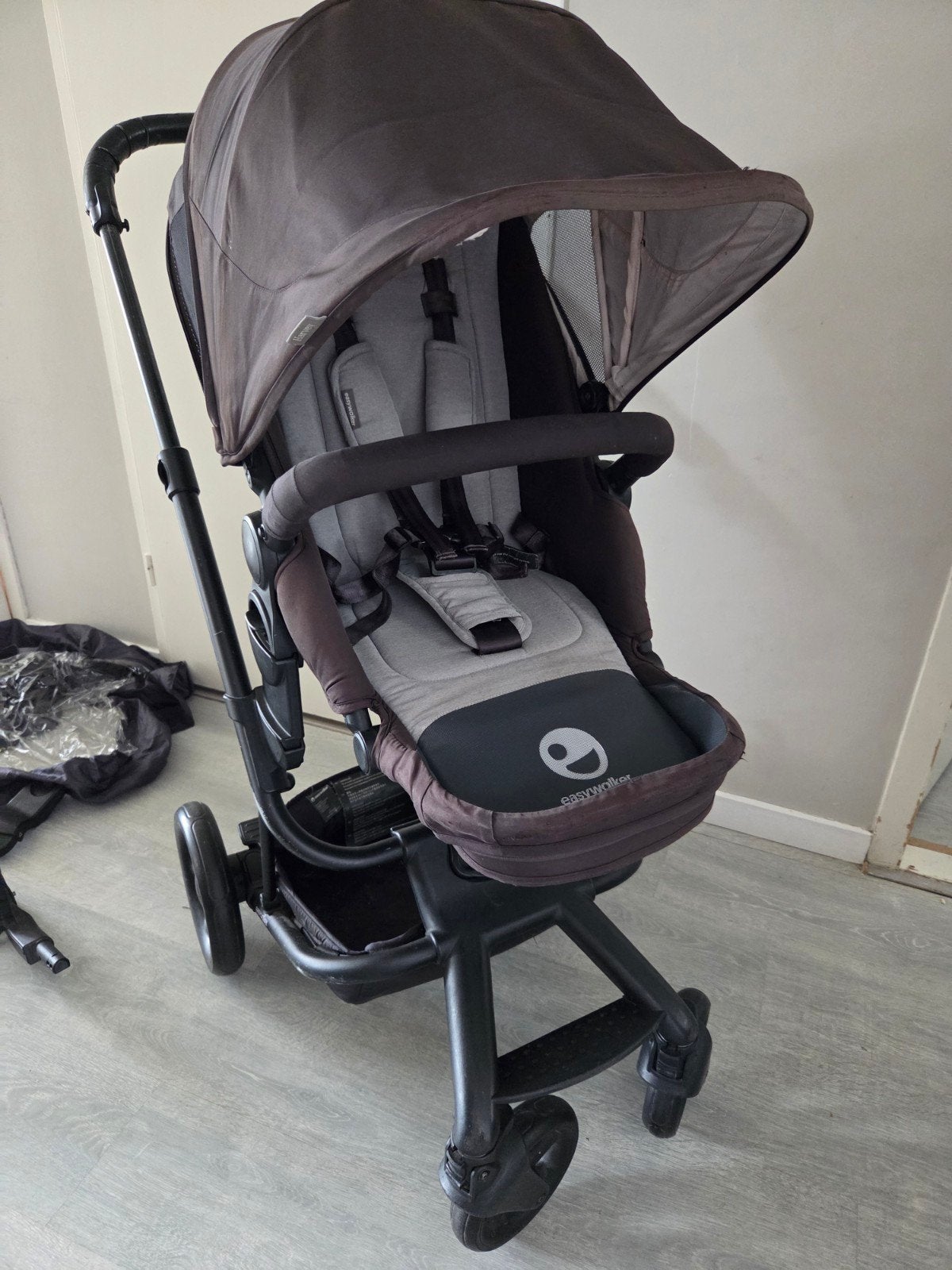 Easywalker Harvey kinderwagen met accessoires, Kinderen en Baby's, Kinderwagens en Combinaties, Gebruikt, Duowagen, Combiwagen