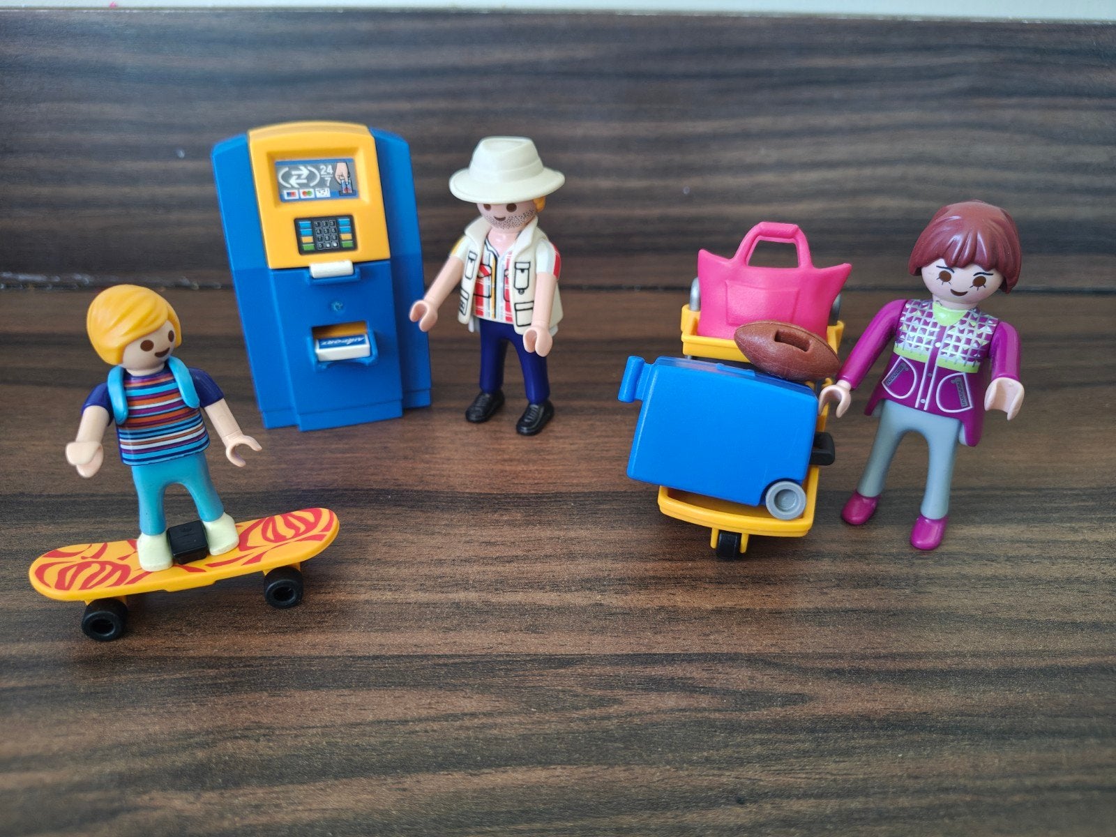 79. Playmobil City Life Luchthaven Reizigers Set, Gebruikt, Complete set, Ophalen of Verzenden, City life