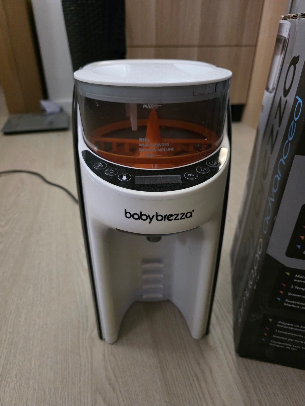 Baby Brezza Formula Pro Advanced Flessenmaker, Automatisch, Gebruikt, Ophalen of Verzenden, Babyvoedingmaker