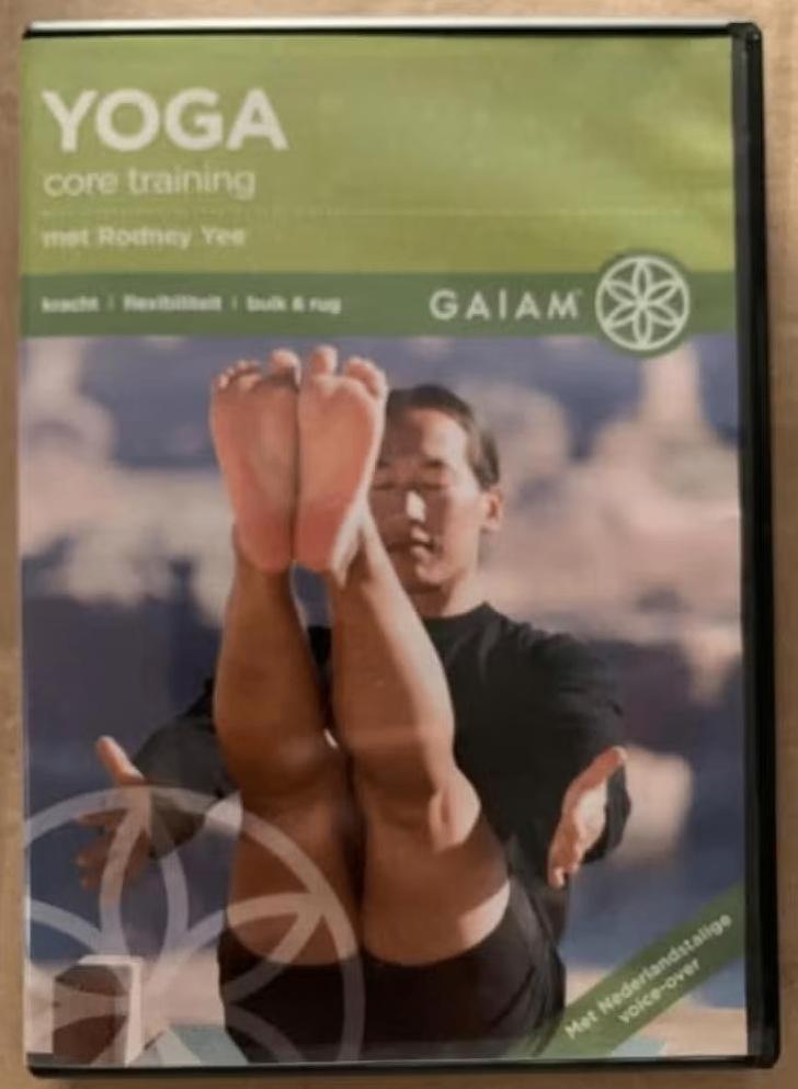 DVD Yoga core training Rodney Yee; Gaiam, Alle leeftijden, Ophalen of Verzenden, Zo goed als nieuw, Cursus of Instructie