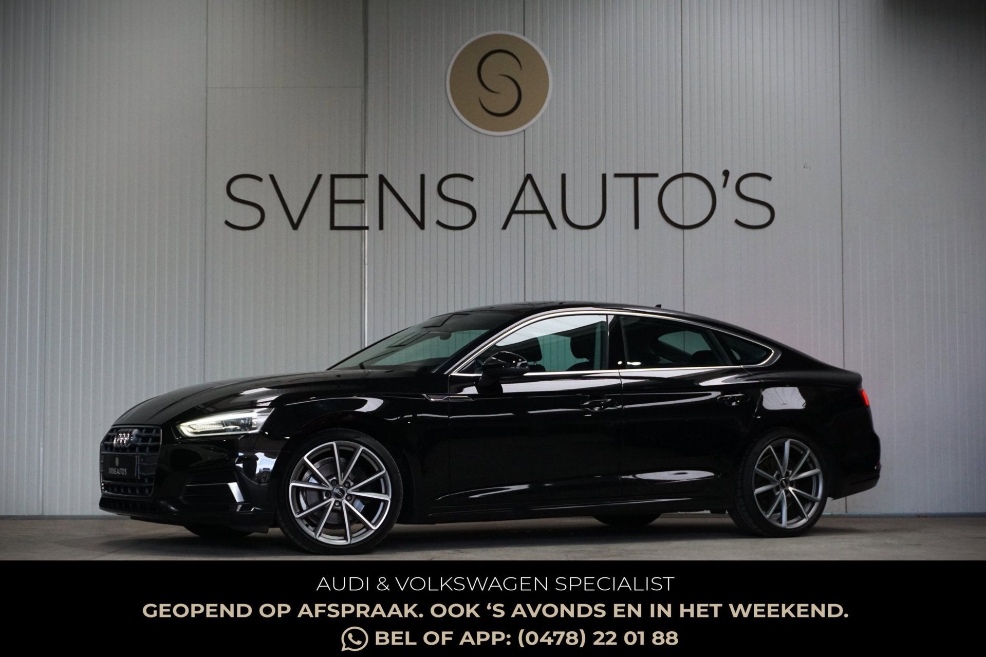Audi A5 Sportback 1.4 TFSI 150pk Virtual|Keyless|19"|Carplay, Auto's, Gebruikt, 4 cilinders, 150 pk, Zwart