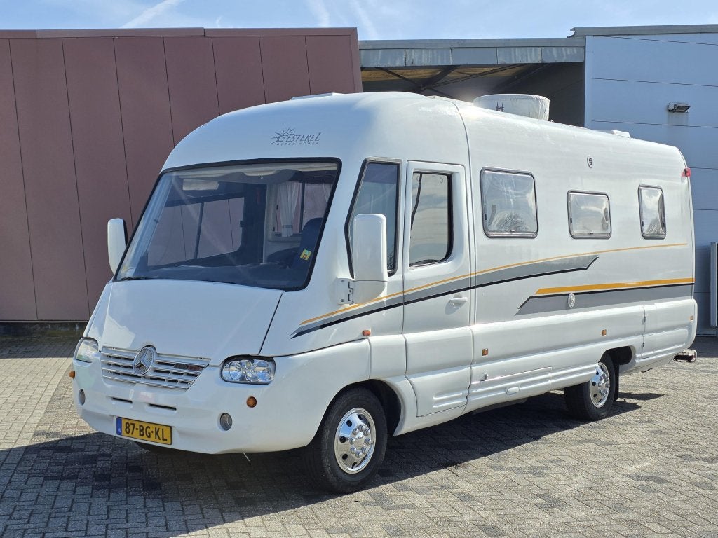 Esterel camper 316 2.7CDI Mercedes AUTOMAAT 160PK UNIEK!!!, Reservewiel, Luifel, Bedrijf, Diesel