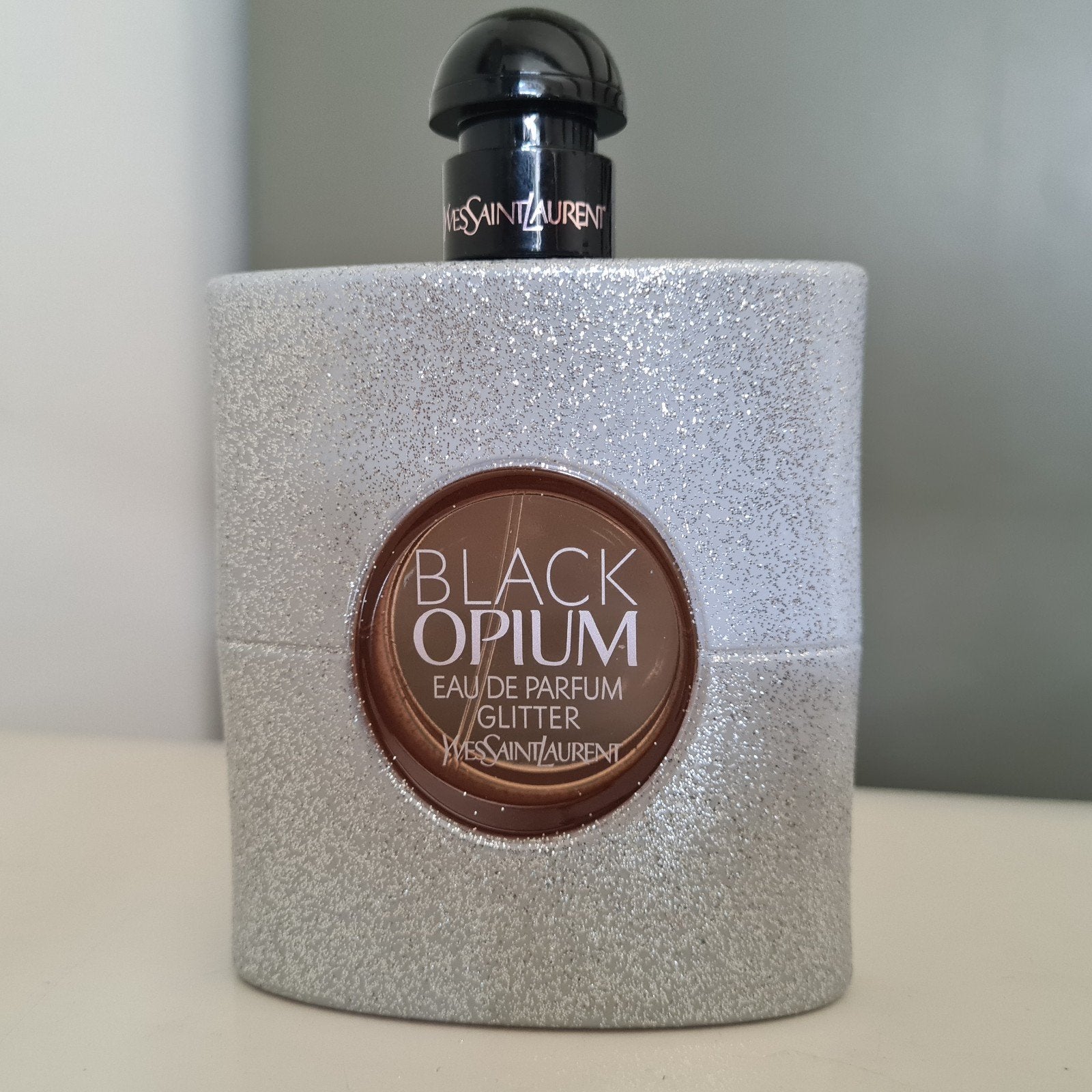 90 ml ysl black opium glitter eau de parfum glitter edp 90ml, Ophalen of Verzenden, Nieuw
