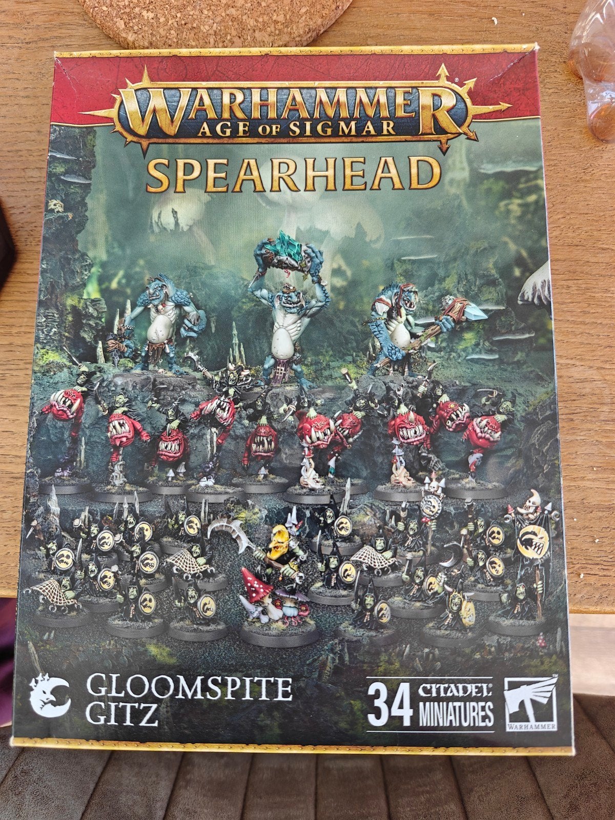 Warhammer Age of Sigmar: Gloomspite Gitz Spearhead (Nieuw), Ophalen of Verzenden, Zo goed als nieuw, Warhammer, Figuurtje(s)