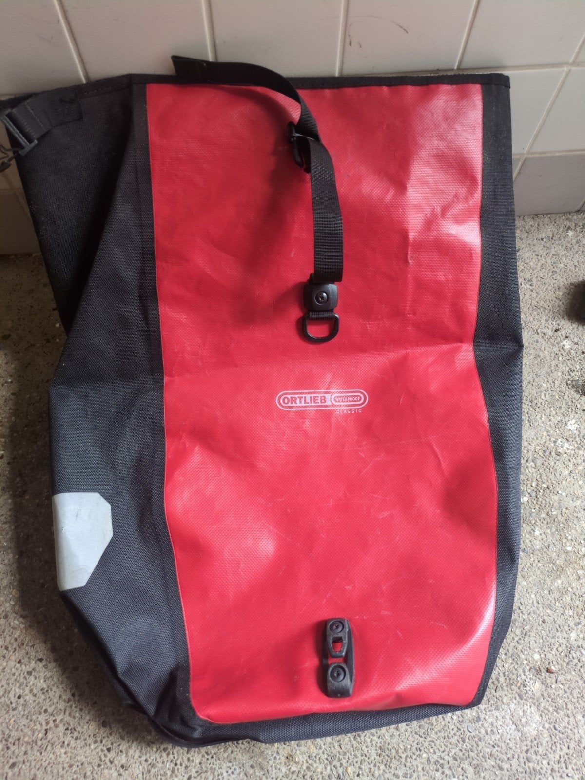 Ortlieb Classic fietstas - Rood/Zwart, Ophalen of Verzenden, Gebruikt, Ortlieb