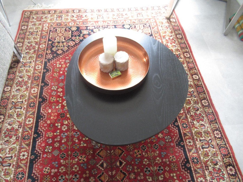 Bijzettafel Salontafel Organisch Tafel Verhuizing inboedel, Ophalen, Rond, 100 tot 150 cm, 50 tot 100 cm