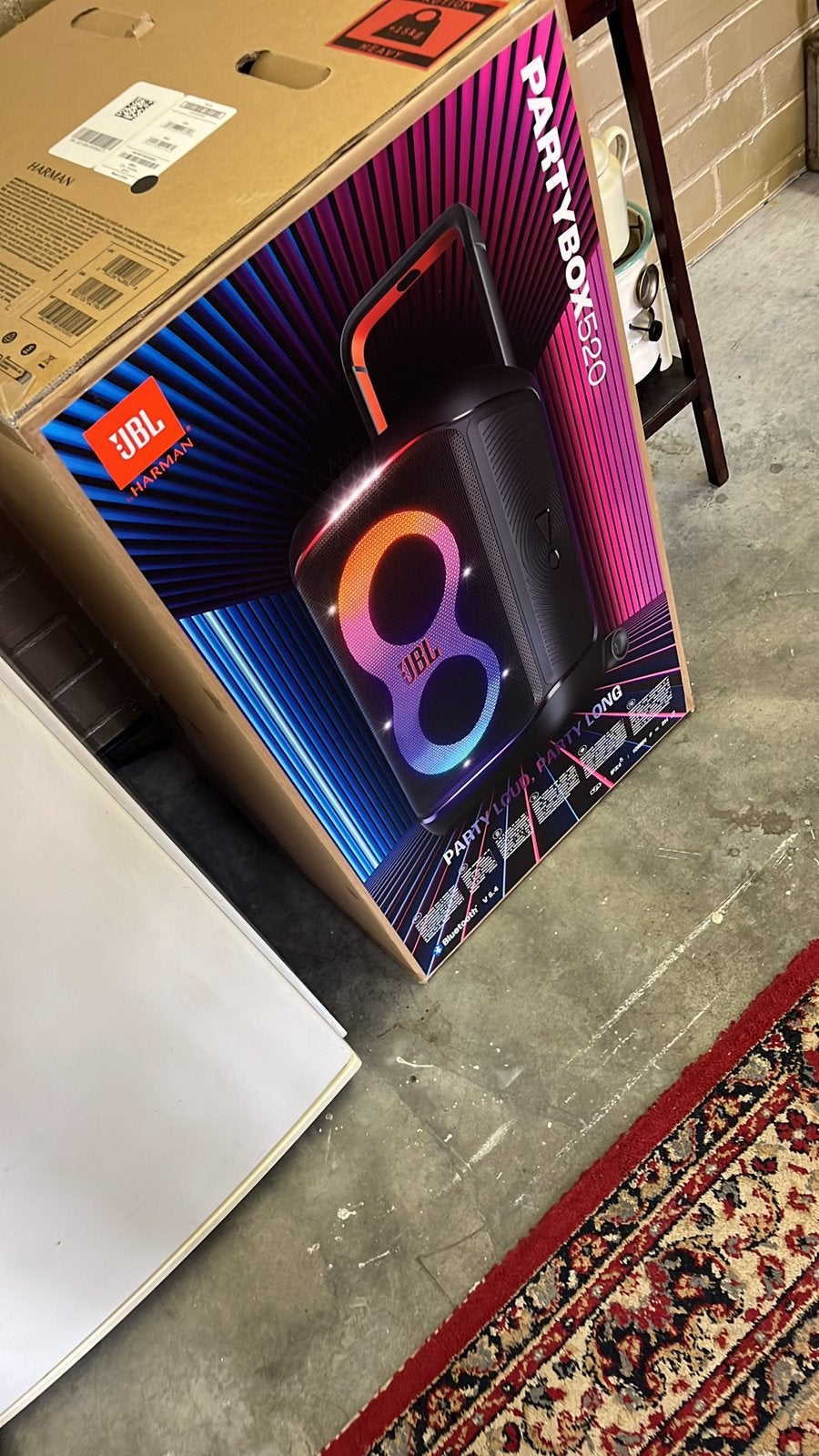 Jbl 520, Audio, Tv en Foto, Luidsprekers, JBL, Party speaker, Basreflex, Zo goed als nieuw