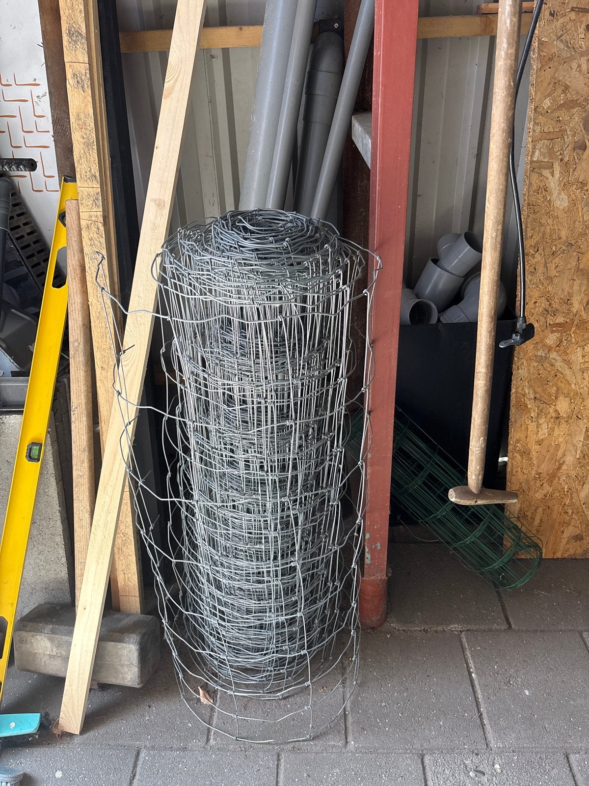 Schapengaas - Bijna volle rol, Ophalen, Gebruikt, 20 meter of meer, Gaas