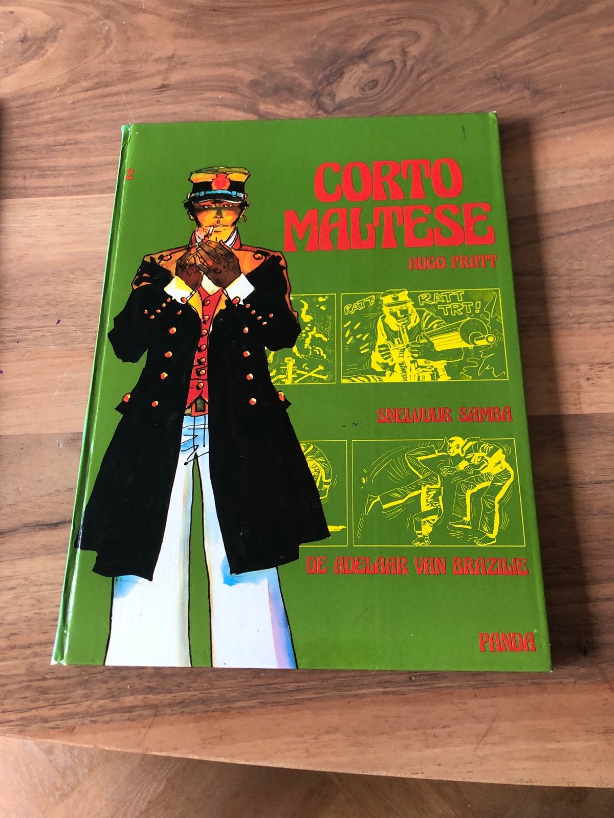 Corto Maltese: Snelvuur Samba - Hugo Pratt (Panda), Boeken, Stripboeken, Eén stripboek, Ophalen of Verzenden, Gelezen