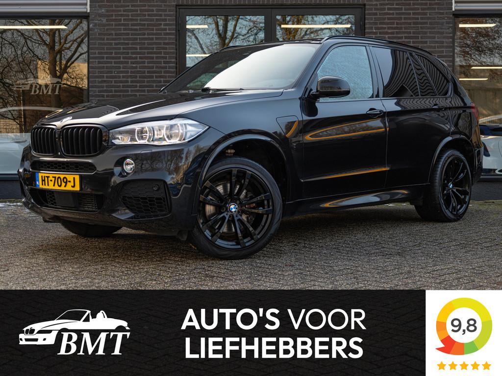 BMW X5 F15 xDrive40e High Executive M Sport / Vol / NAP/ Pan, Gebruikt, 4 cilinders, Met garantie (alle), Zwart