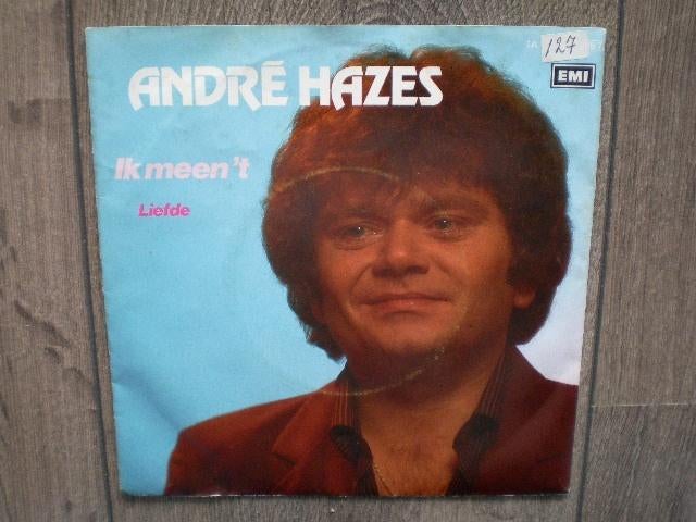André Hazes - Ik Meen 'T., Cd's en Dvd's, Vinyl Singles, Verzenden, Gebruikt, Nederlandstalig