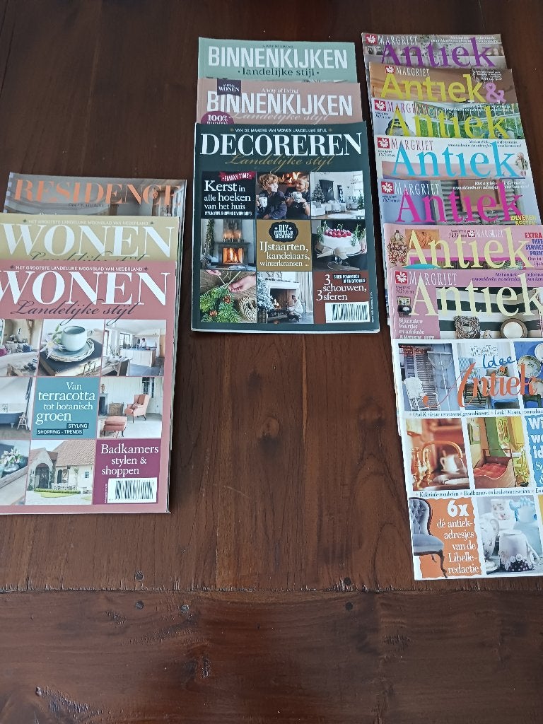 assorti magazines (1996 - 2023)  14 stuks, Boeken, Ophalen, Zo goed als nieuw, Overige typen