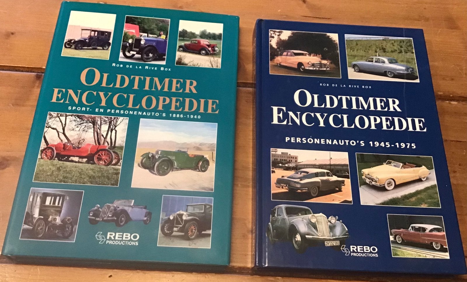 2 X OLDTIMER ENCYCLOPEDIE 1886 - 1940 / 1945 - 1975, Ophalen of Verzenden, Gelezen, Algemeen