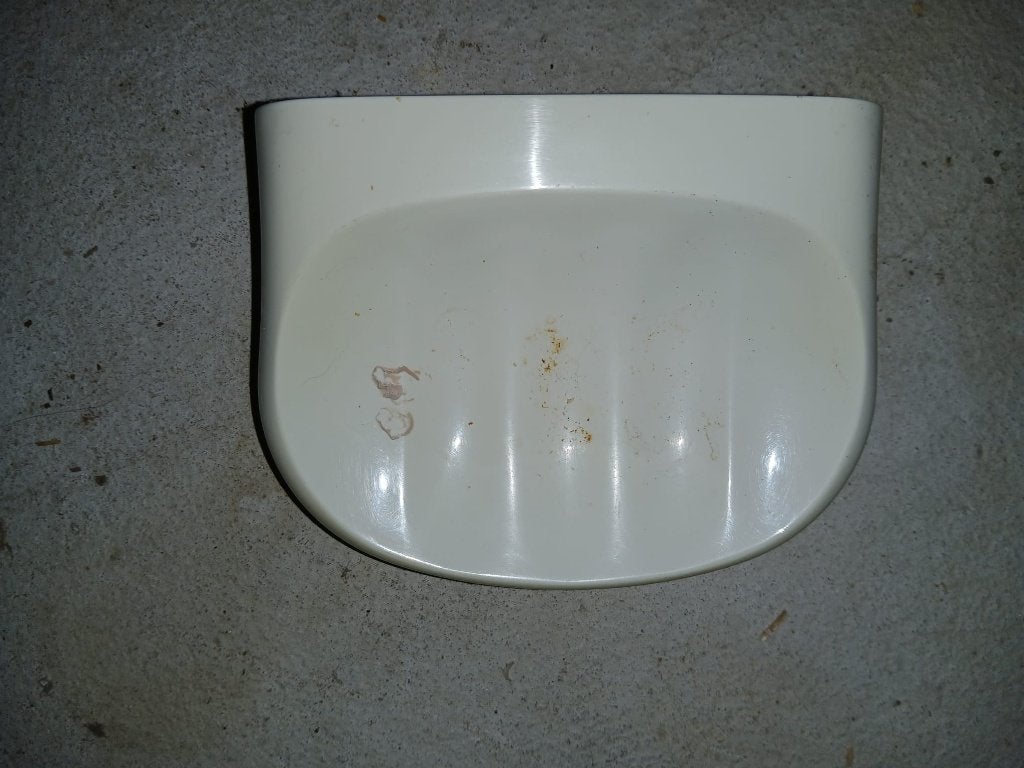 Zeepbakje wit, Ophalen of Verzenden, Gebruikt, Wit