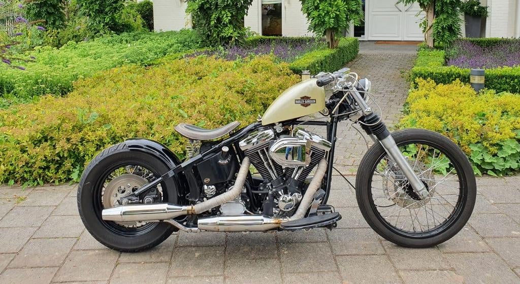 Unieke Custom built Evo 1340 Bobber, 2 cilinders, Particulier, Overig