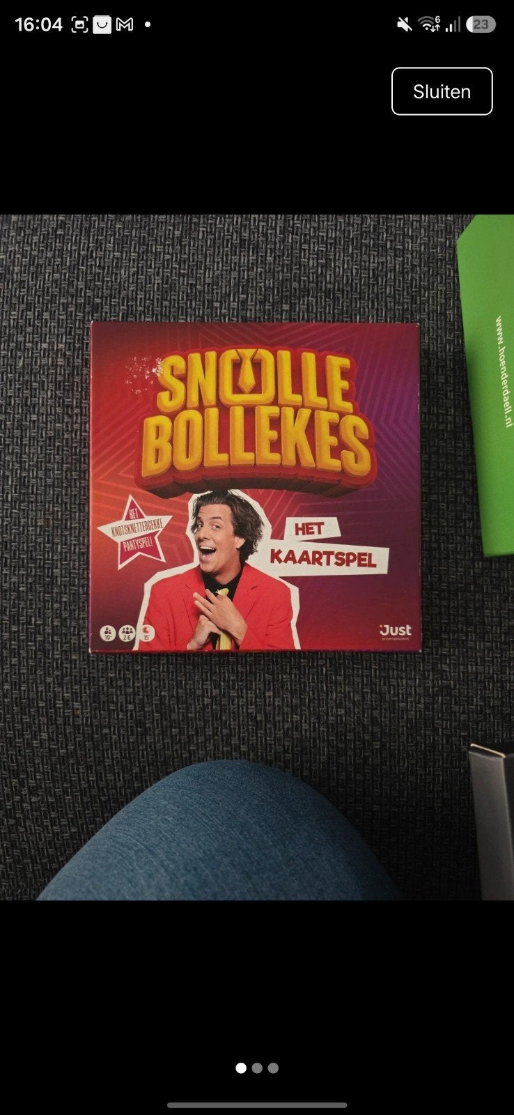 Snollebollekes Het Kaartspel - Partygame, Vijf spelers of meer, Ophalen of Verzenden, Zo goed als nieuw, Just