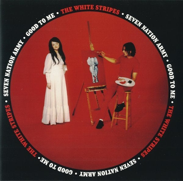Vinyl single - White Stripes Seven Nation Army, Beschermende buitenhoes, 7 inch, Ophalen of Verzenden, Zo goed als nieuw