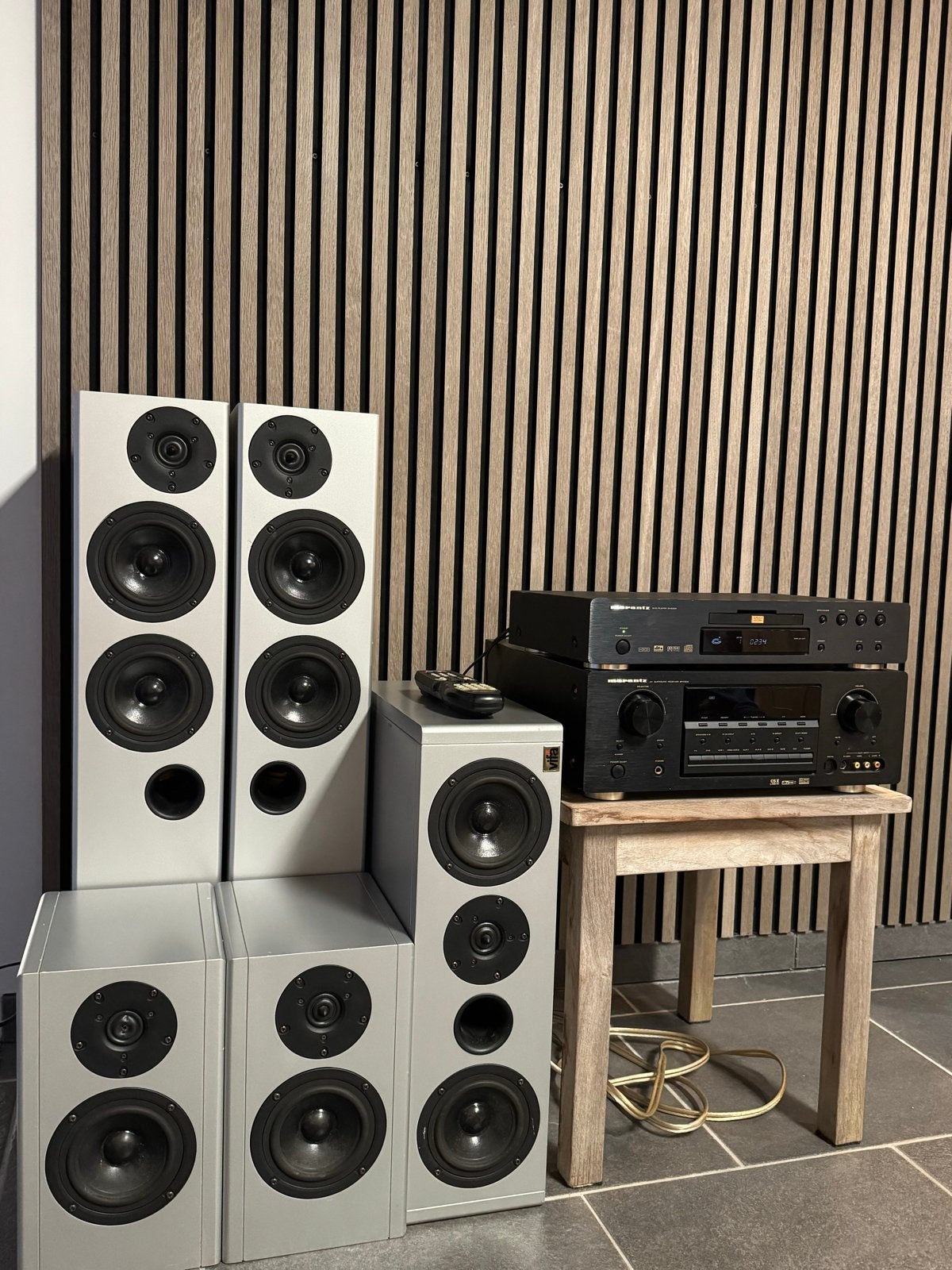 Marantz complete Premium receiver- en speakerset, Afstandsbediening, Ophalen, Gebruikt, Speakerset